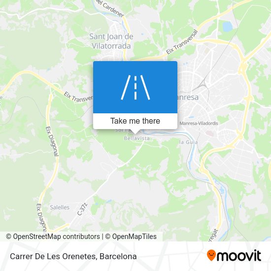 Carrer De Les Orenetes map
