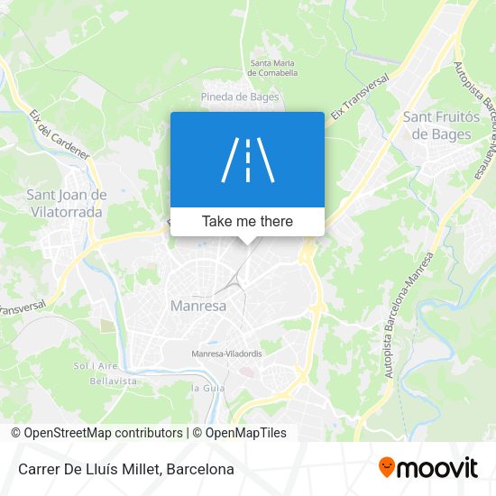 Carrer De Lluís Millet map