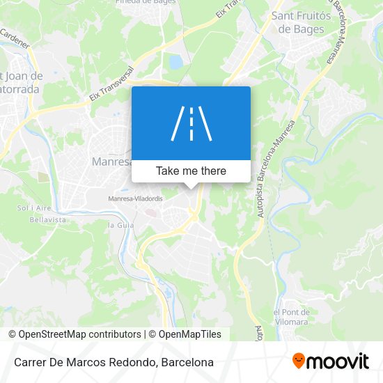 Carrer De Marcos Redondo map