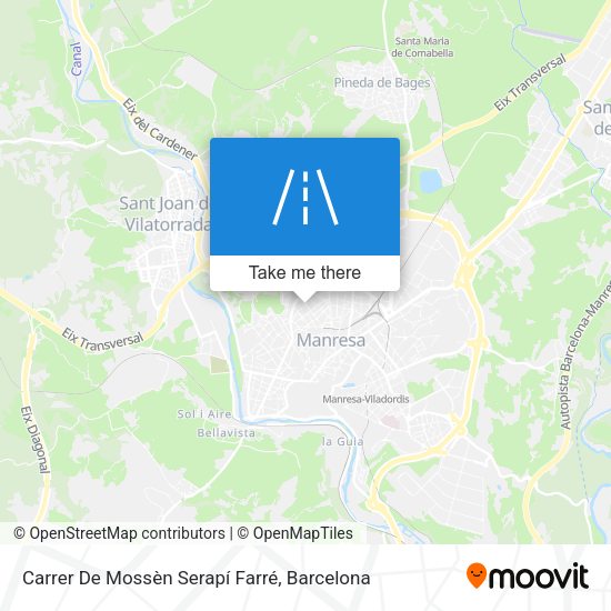 Carrer De Mossèn Serapí Farré map