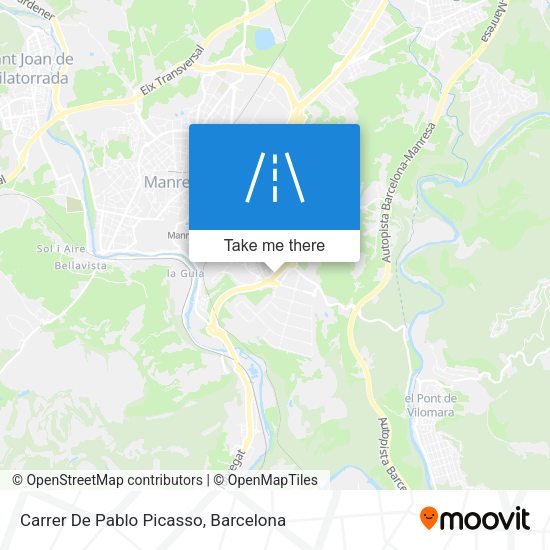 Carrer De Pablo Picasso map