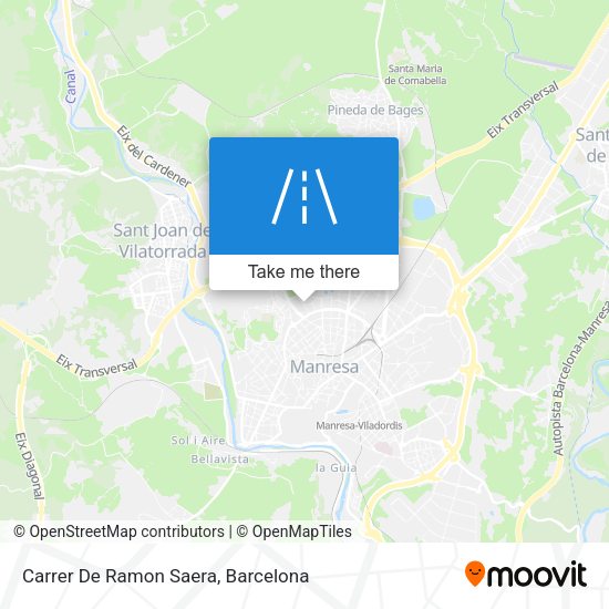 Carrer De Ramon Saera map