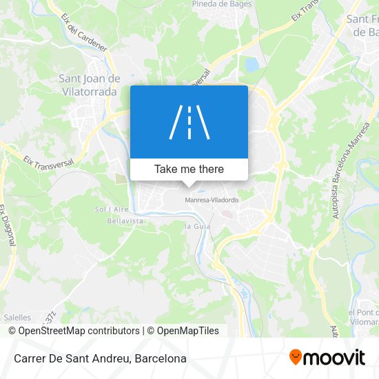 Carrer De Sant Andreu map