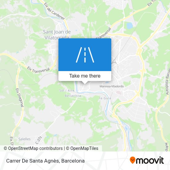 Carrer De Santa Agnès map