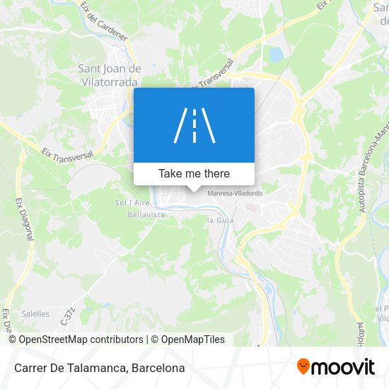 Carrer De Talamanca map