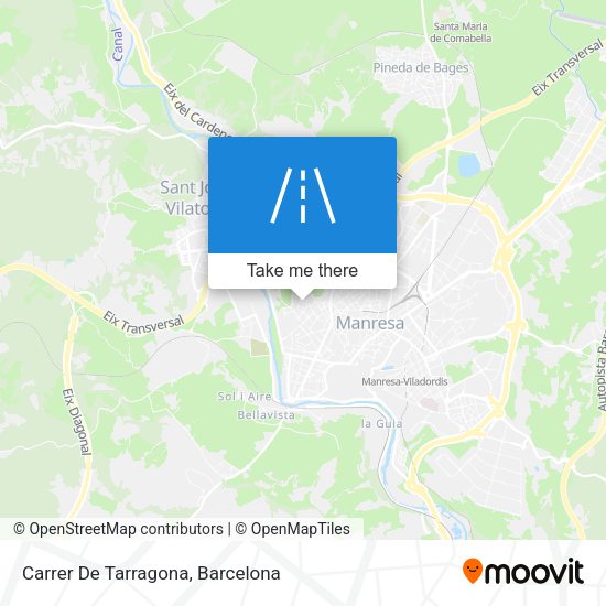 Carrer De Tarragona map
