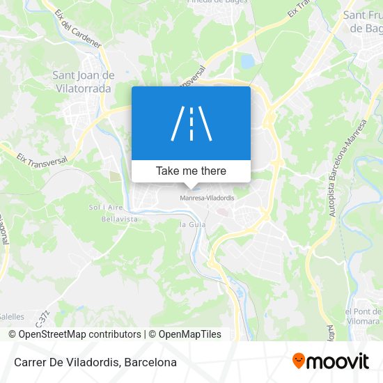 Carrer De Viladordis map