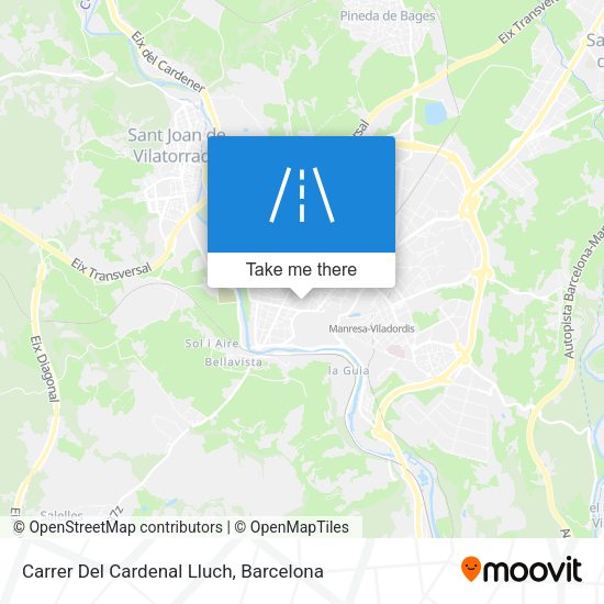 Carrer Del Cardenal Lluch map