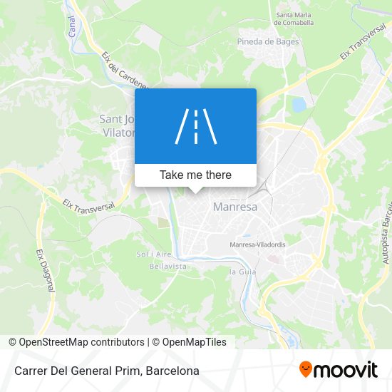 Carrer Del General Prim map