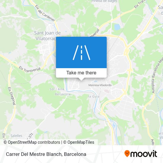 Carrer Del Mestre Blanch map