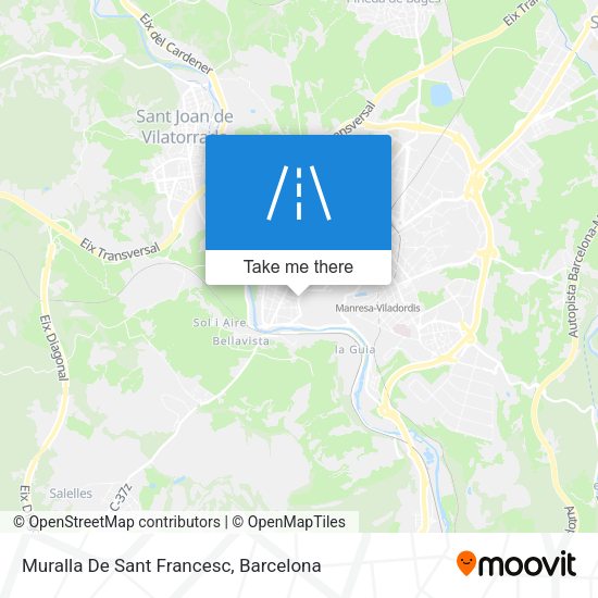Muralla De Sant Francesc map