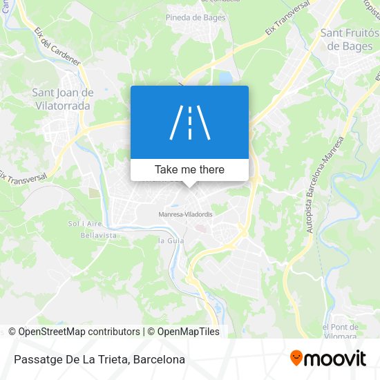 Passatge De La Trieta map