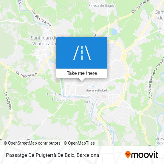 Passatge De Puigterrà De Baix map