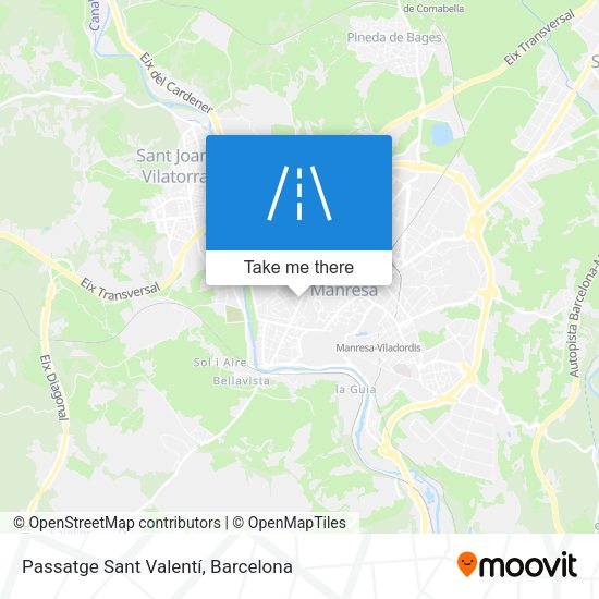 Passatge Sant Valentí map