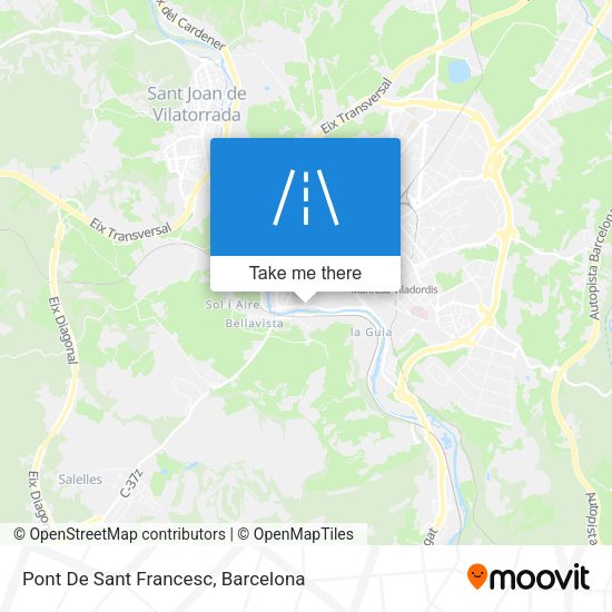 Pont De Sant Francesc map