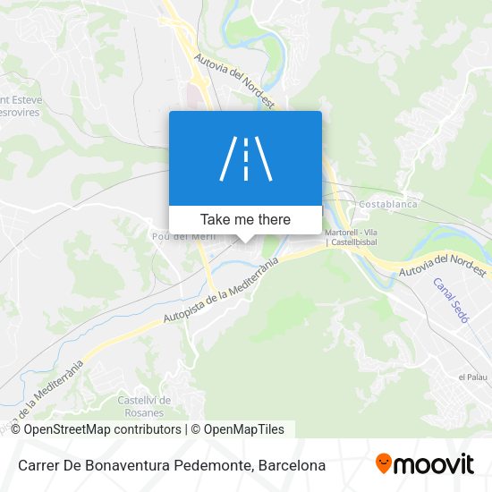 Carrer De Bonaventura Pedemonte map