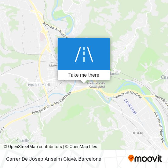Carrer De Josep Anselm Clavé map
