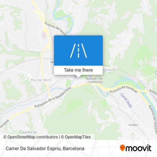 Carrer De Salvador Espriu map