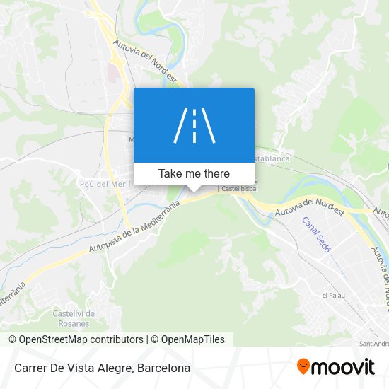 Carrer De Vista Alegre map