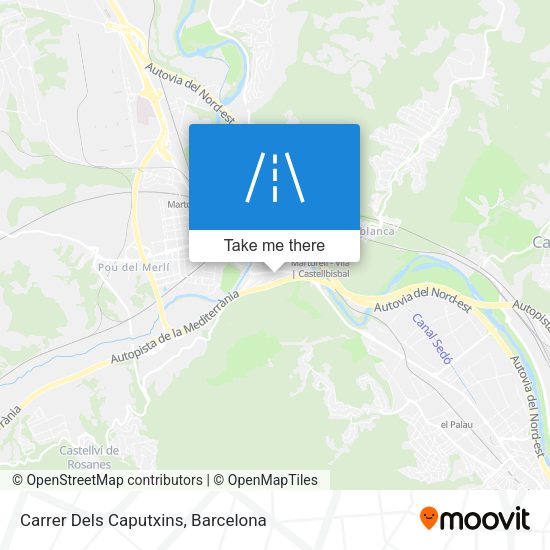 Carrer Dels Caputxins map