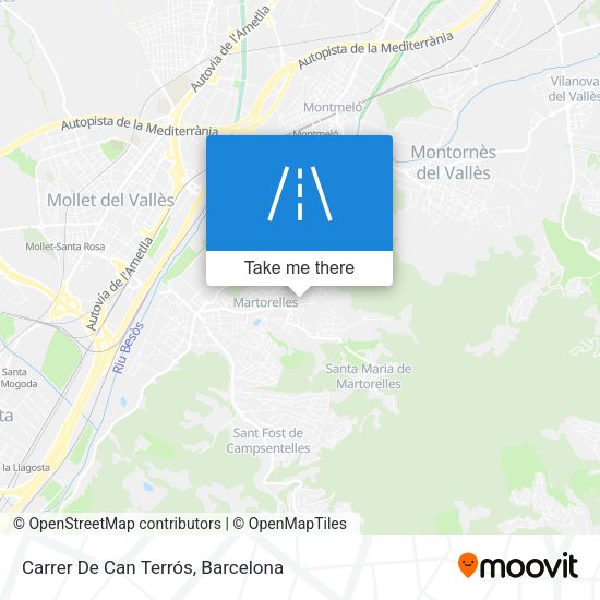 Carrer De Can Terrós map