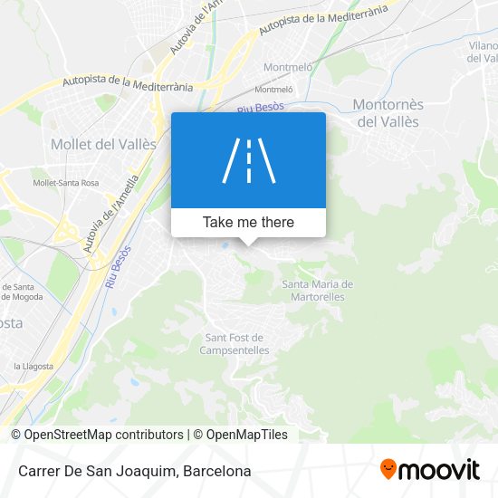 Carrer De San Joaquim map