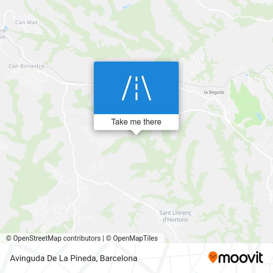 Avinguda De La Pineda map