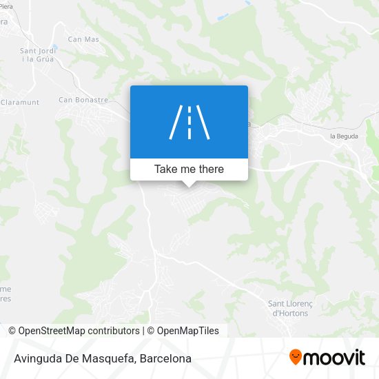 Avinguda De Masquefa map