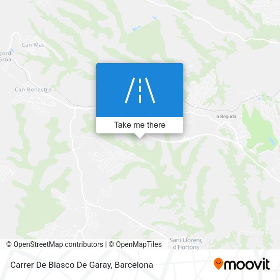 Carrer De Blasco De Garay map