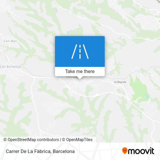 Carrer De La Fàbrica map
