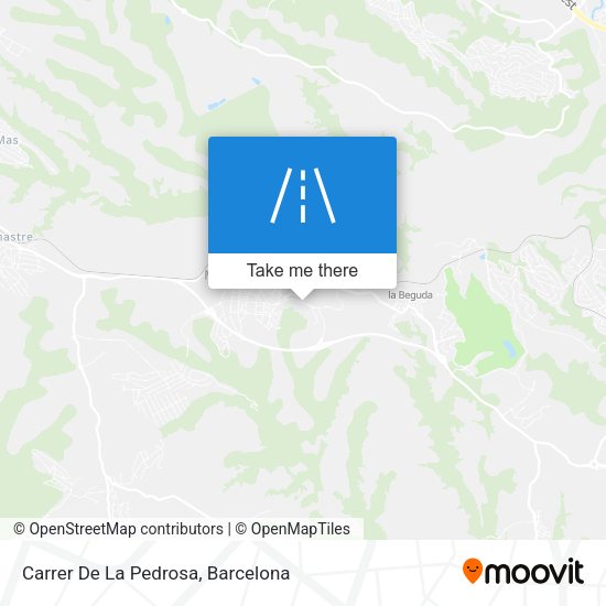 Carrer De La Pedrosa map