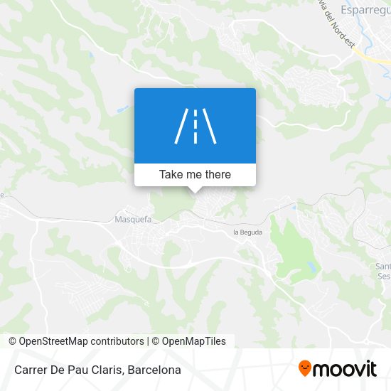 Carrer De Pau Claris map