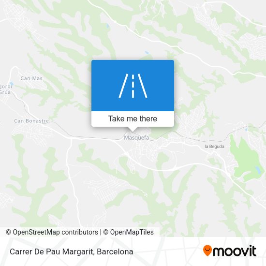 Carrer De Pau Margarit map
