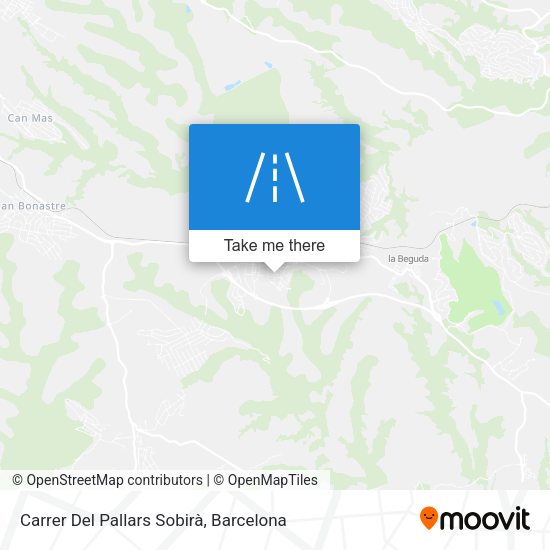 Carrer Del Pallars Sobirà map