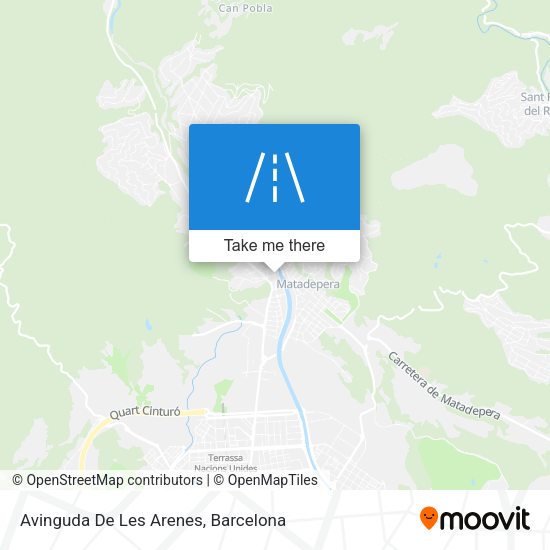 Avinguda De Les Arenes map