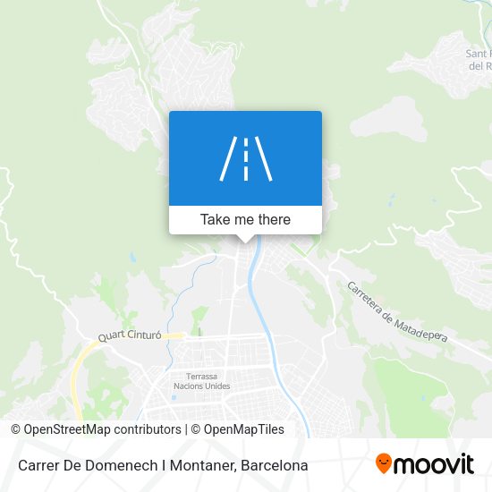 Carrer De Domenech I Montaner map