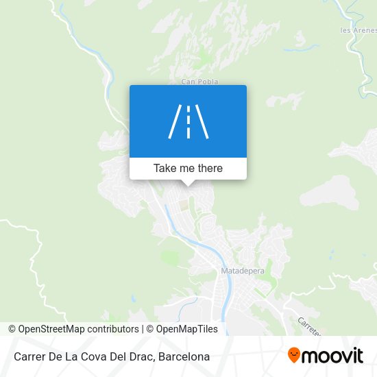 Carrer De La Cova Del Drac map