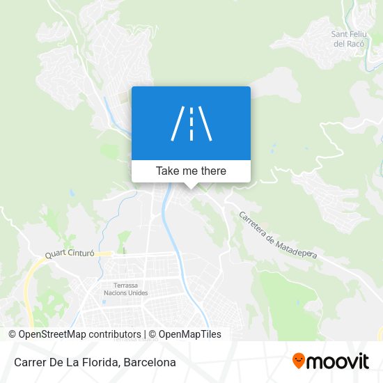 Carrer De La Florida map