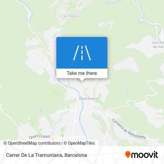 Carrer De La Tramuntana map