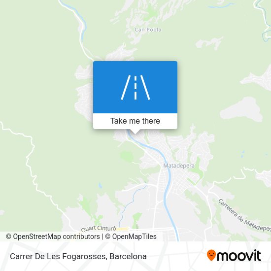 Carrer De Les Fogarosses map