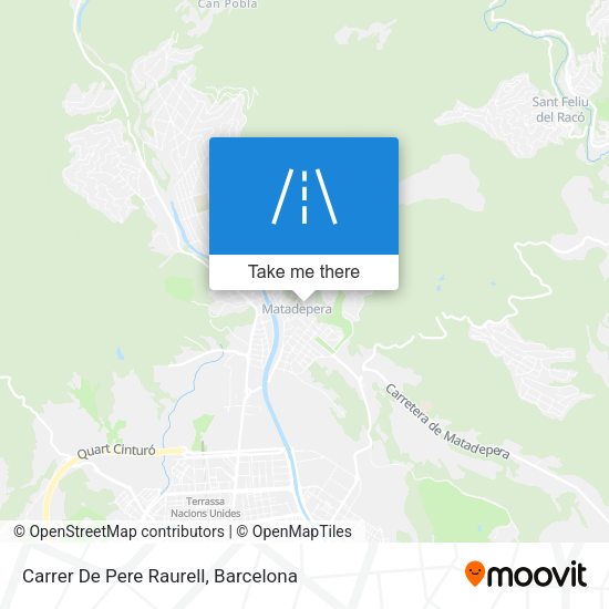 Carrer De Pere Raurell map