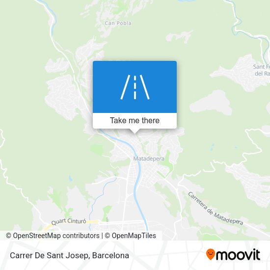 Carrer De Sant Josep map