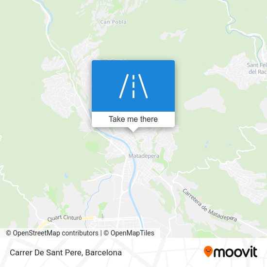 Carrer De Sant Pere map