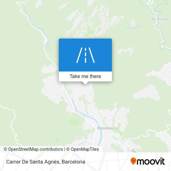 Carrer De Santa Agnès map