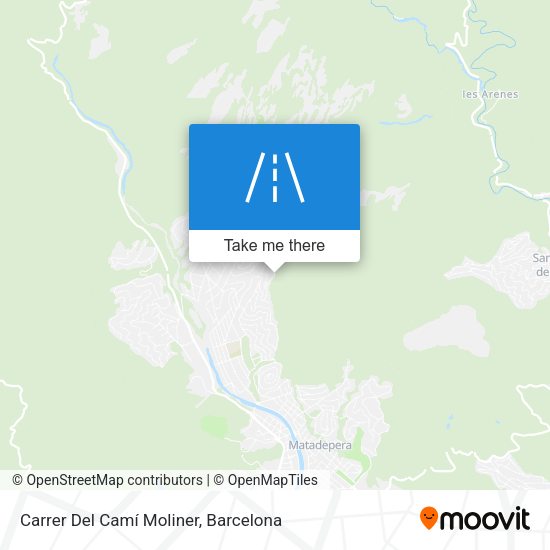 Carrer Del Camí Moliner map