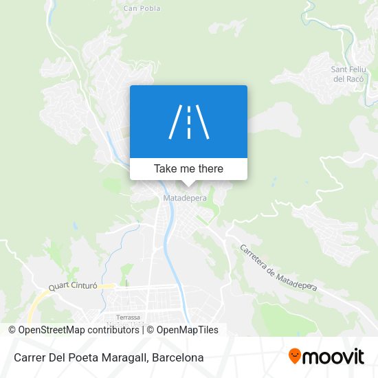 Carrer Del Poeta Maragall map