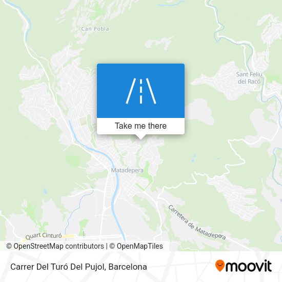 Carrer Del Turó Del Pujol map