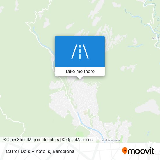 Carrer Dels Pinetells map