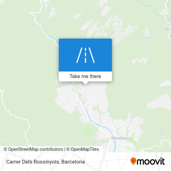 Carrer Dels Rossinyols map