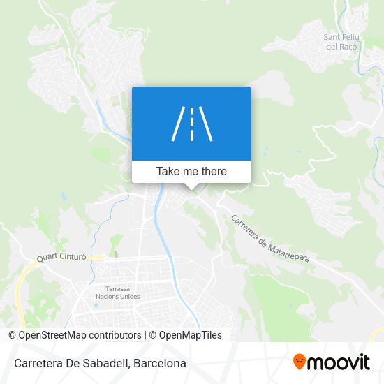 Carretera De Sabadell map